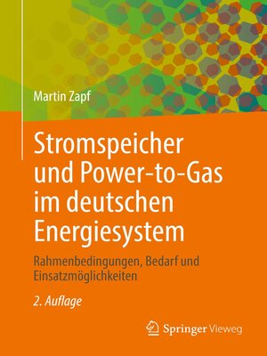 Stromspeicher und Power-to-Gas im deutschen Energiesystem - ebook